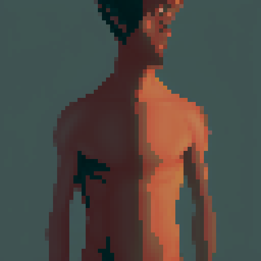 Concept drawing, male character, realistic, 16 colors, adventure, full body