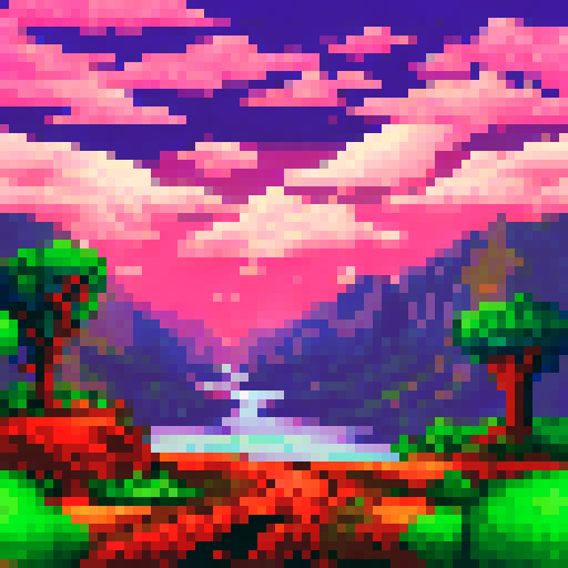 Beautiful Different scenery magic