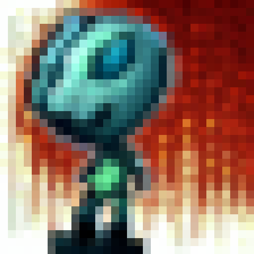 Pastel ghost, skeleton, underwater