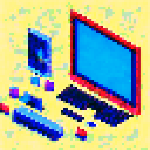 Front facing computer screen