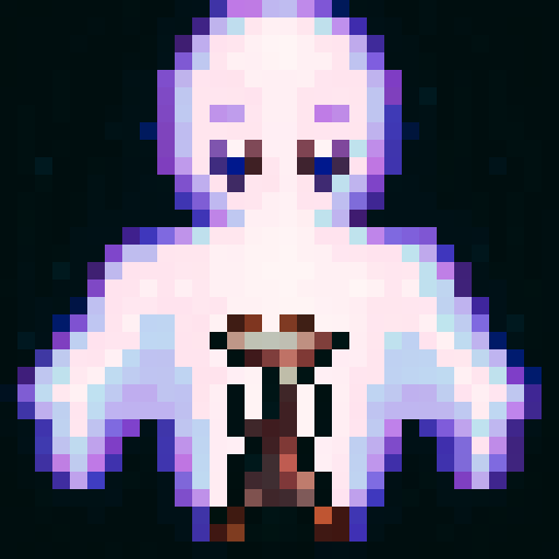 make it more pixelated and cuter