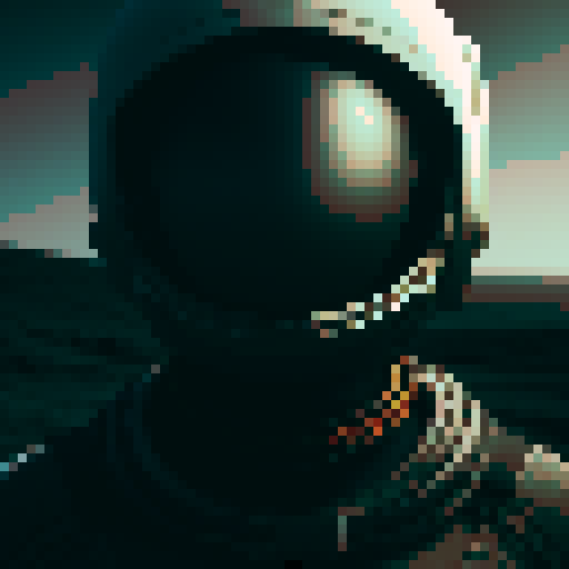 an astronaut ((fully detailed and realistic no deformations )) lost on the moon, in the realistic sci-fi and cinematic Photographic style, extremely detailed in 4k/8k with cinematic lighting with a feeling of despair and suffocation No face showing, just the reflection of the helmet 