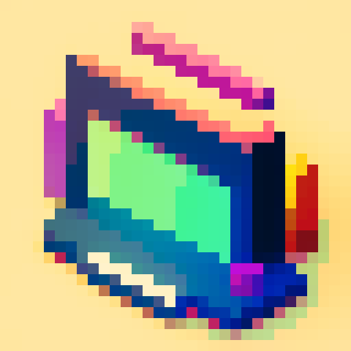 the word "beta", 32x32, bold black outline, pixel art, Solid color