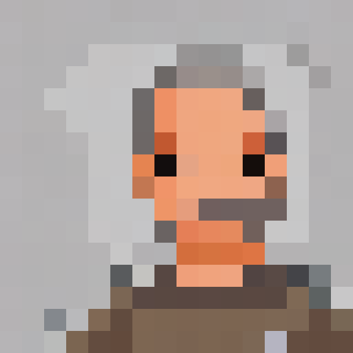 Young blonde man with a beard and mustache