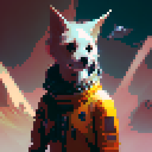 Minimalist, Abstract

        Red planet, loyal pup, geometric shapes.