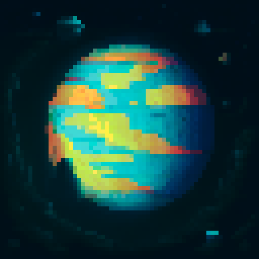 Galaxy with 3 planets