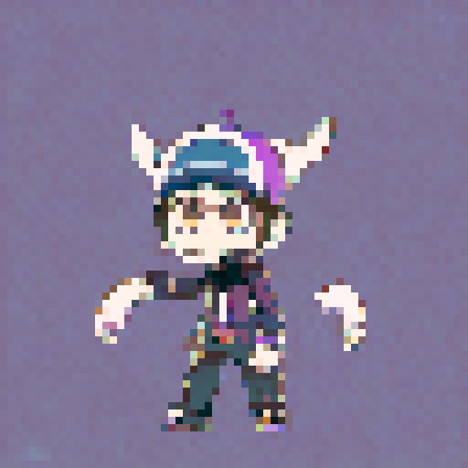 walking animation sprites of a 2d platform game representing the main character Kropotkin, an early 20th century anarchist with a long white beard and round glasses