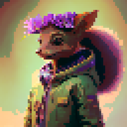 "Cheerful ant, with a cute smile, happily carrying a leaf, in a vibrant and colorful style with a touch of whimsy."