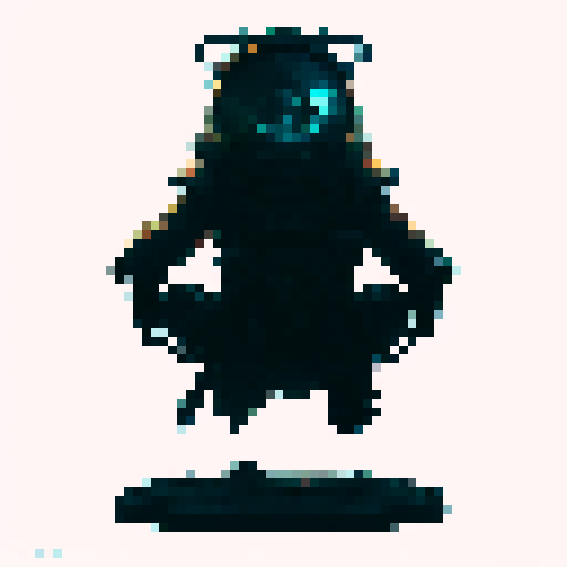 a space warrior levitating