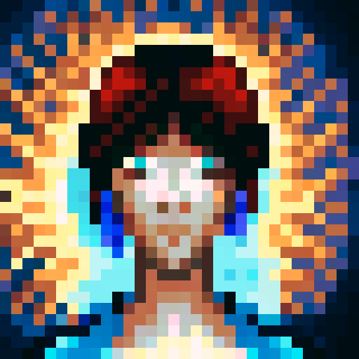 dark-red hair, girl, brown eyes, short messy hair, blue-print shirt, terria like style, no background 