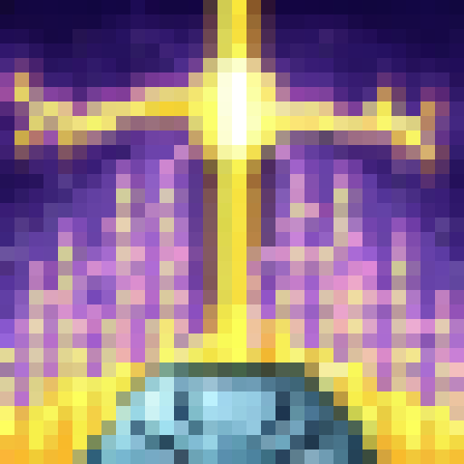 Icy blast freezes fiery foe in pixelated battle.