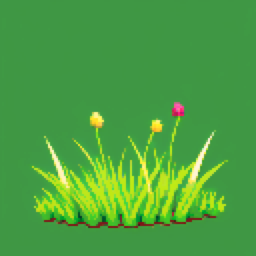 solid color background, single blade of grass
