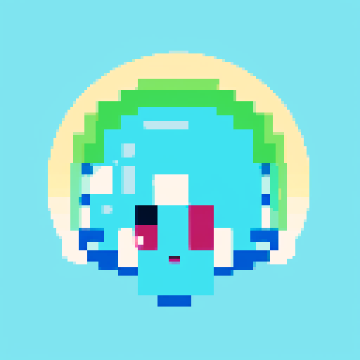 Pokemon style water type starter, no background, just the character