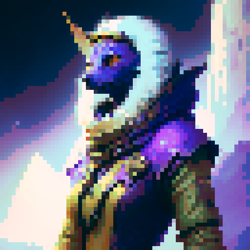 Night elf adventurer sprite 