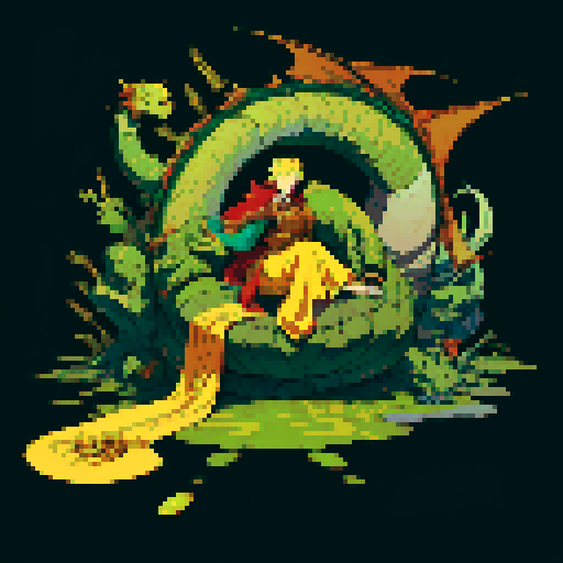 dragon, hoard of gold coins, dragon laying on pile of gold coins, dragon lounging, dragon alone, full-body image of dragon