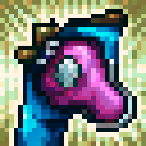pink dress, tileset, game icon, 32x32 pixel art, sRGB, skill art, close up, portrait
