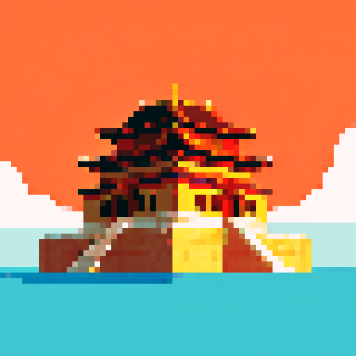 a iconic building that represent Beijing