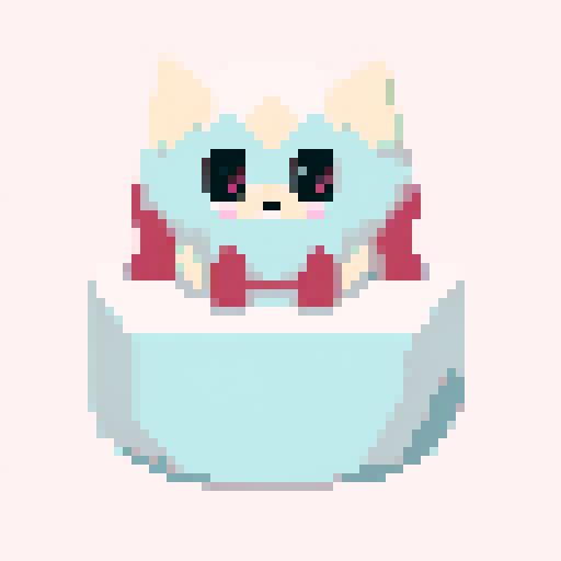 pixel art with a white background 