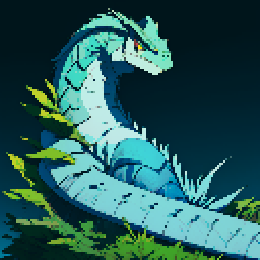 The Basilisk was a giant serpent with blue and white skin, also known as the King of Serpents. It was a magical beast that was usually bred by Dark wizards. Herpo the Foul was the first to breed a Basilisk. Herpo accomplished this by hatching a chicken egg beneath a toad which resulted in the creature known as a Basilisk. 