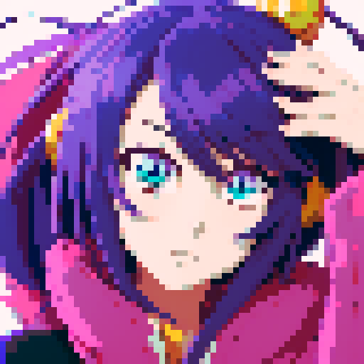 Make a sick looking unique and very cool anime profile picture that I can create more models from as a reference