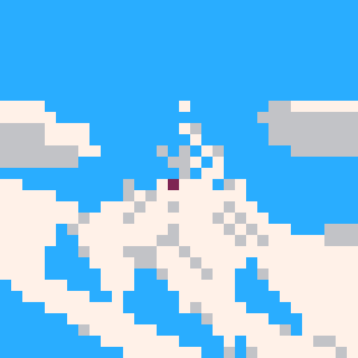 An ice mountain 
