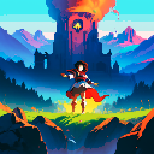 Hero is summoned to the world to save the day.