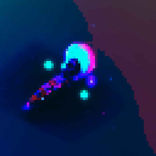 spaceship, sideview, vibrant galaxy, swirling nebulas, twinkling stars, pixel art, srgb