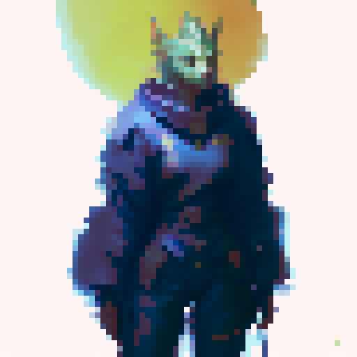 warrior woman with blue dress