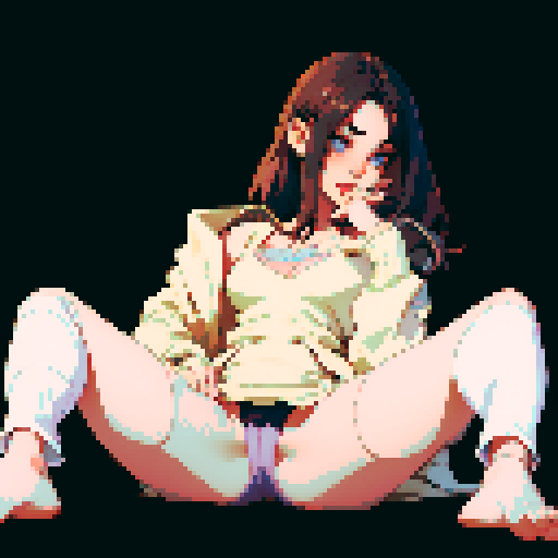 sexy girl in underwear fingering herself
