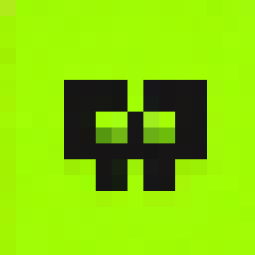 16-bit style avatar of a futuristic cyborg with glowing red eyes, standing in a neon-lit alleyway with steam rising from the sewer grates.