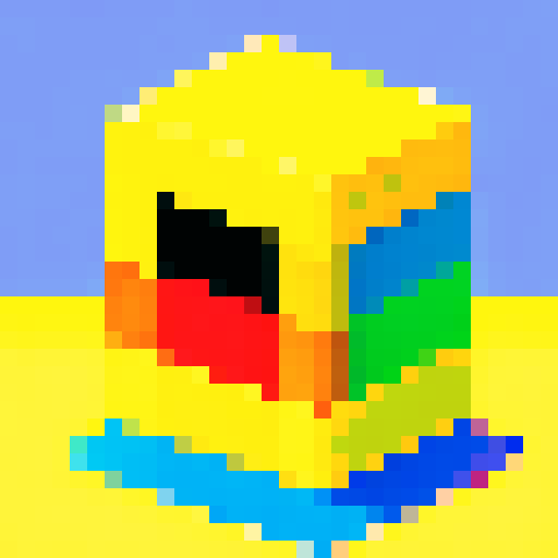 banana, pixelated, sRGB, video game item, vibrant colors, retro, 8-bit aesthetic, arcade-inspired, blocky, low resolution, nostalgic, bright hues, iconic, square-shaped, digital art, vibrant pixels