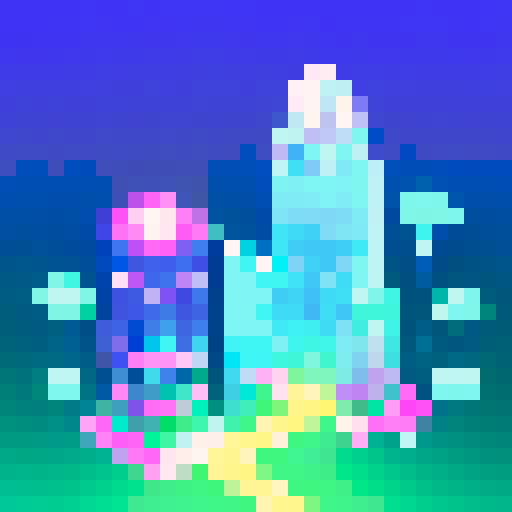 Cyber city skyscrapers gleaming in neon hues, towering over a bustling crowd of futuristic commuters with holographic screens illuminating their faces, reflecting in a landscape portrait