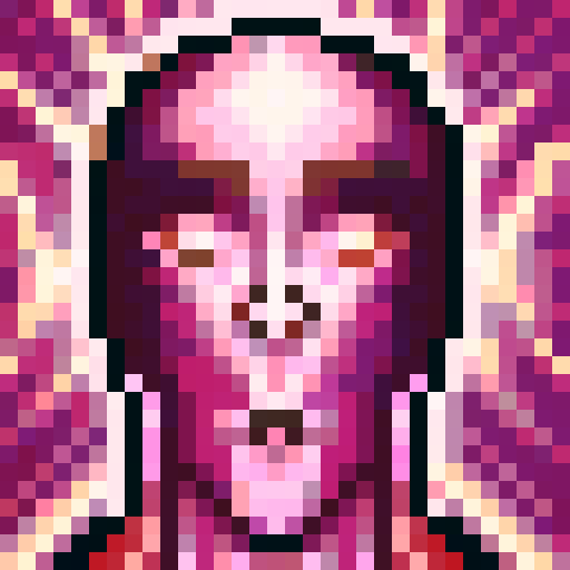 pink and purple modern art design