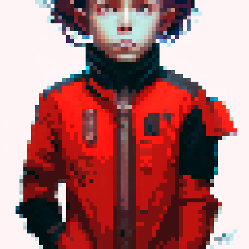 guy with identity as devil but hides as a human boy with greenscreen behind