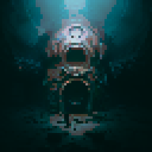 Ancient nightmarescore, variations of dark neon colors, the beckoning light of death, pale backlight, ritualistic, horror, terror, darkness, despair, foreground, creepy, gustave dore, Zdzistaw Beksinski, Lovecraft, Dariusz Zawadzki, HR Giger, Guillermo del Toro, John Jude Palencar, Francis Bacon, macabre, mental illness, cinematic lighting, moody, photo real, detailed, dof, 8k post - processing, 8k render, blur, sharp details, high resolution, hard surface modelling, zbrush sculpt, subsurface sc