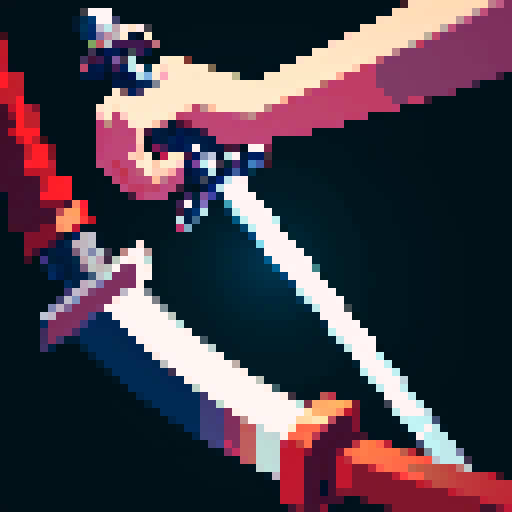 sword attack, closeup of sword, sword swinging, no person, no characters, sword closeup, just the sword, sword and hand, no faces