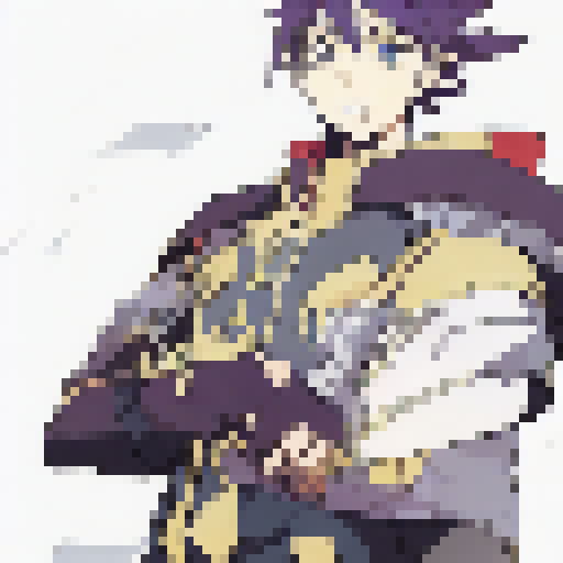 Fire Emblem spearman charges forward with his weapon ablaze in a dynamic anime-style illustration.