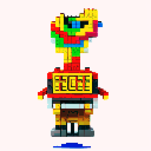 lego pixel, vibrant colors, blocky shapes, small plastic bricks, isometric perspective, retro video game, low resolution, 8-bit graphics, sharp edges, square grid, limited color palette, nostalgic feel, brick-built characters, iconic lego logo, digital recreation, detailed textures, crisp lines, simplified forms, nostalgic gaming vibes