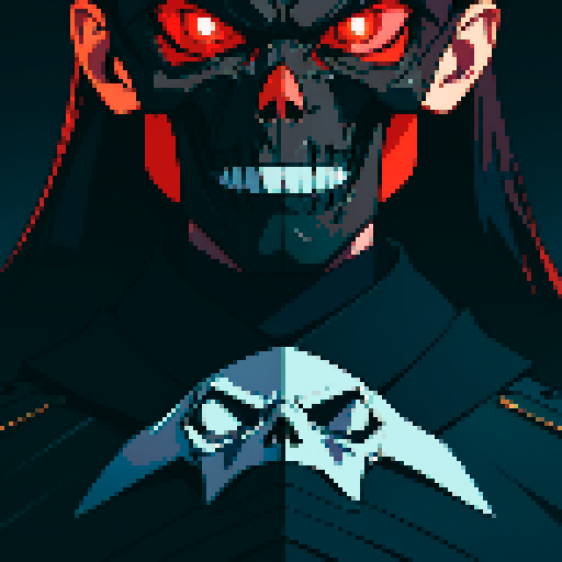 Evil army, black uniforms, evil soldiers, skull masks