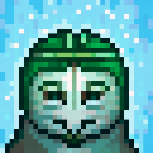 Pepe the frog Avatar, Portrait, glowing eyes, Green color scheme