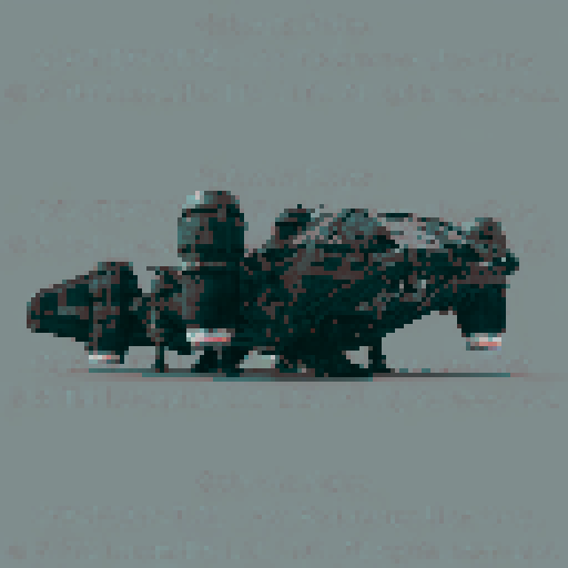 pixel art spaceship