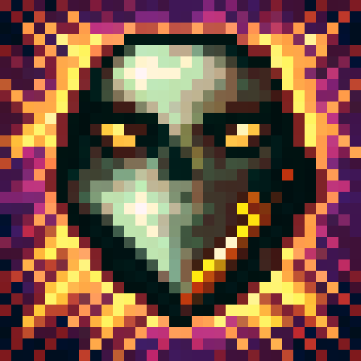 virtual currency with M on it