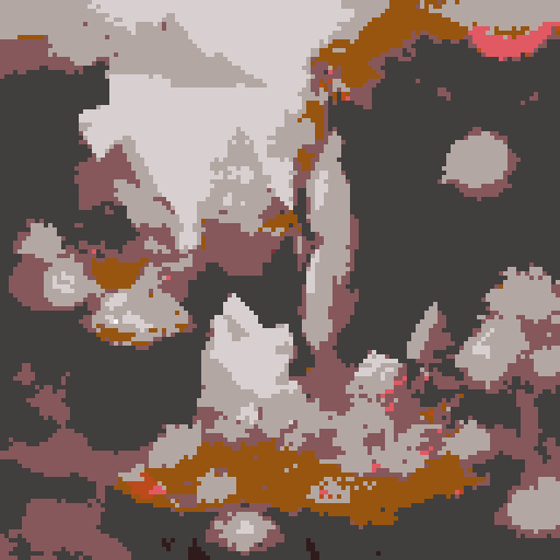 Create a landscape of a man overlooking a vast forest with mountains in the back ground