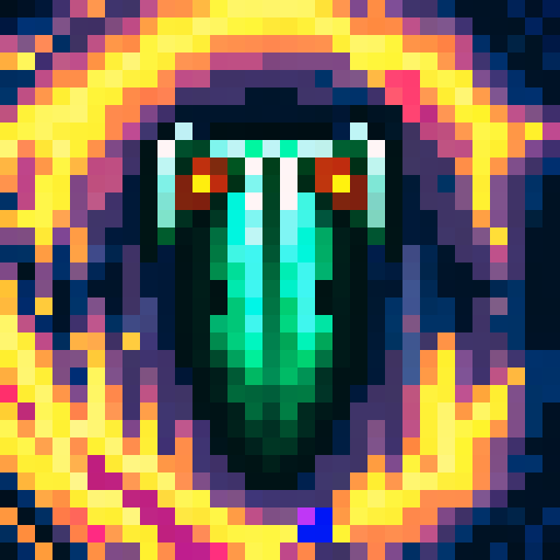 Player controlled space ship of small size with no background. fantasy sci-fi space game.