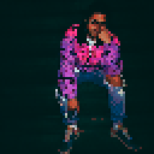 Turn photo into pixel