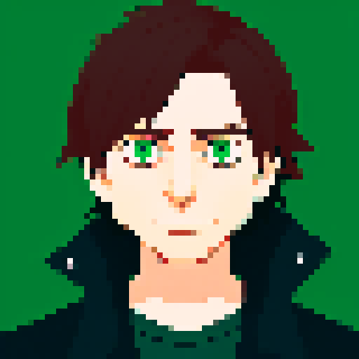 “Alan wake” from “Alan wake 2” Pokemon emerald trainer avatar
