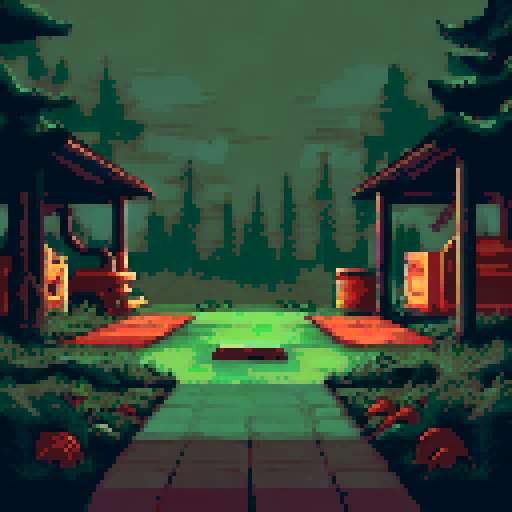 abandoned indoor playground