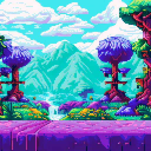 Purple forest, “Spiky Nad´s” writing in the center of the picture,
Hedgehogs on the round