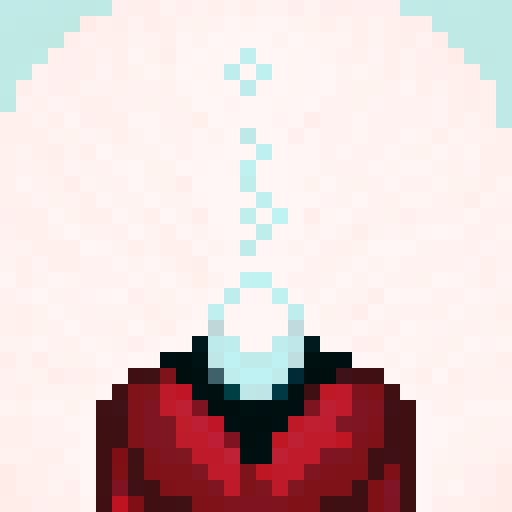 magician coat, game icon, 32x32 pixel art, sRGB, skill art, close up, portrait, vibrant colors, flowing fabric, intricate embroidery, shimmering stars, mystical aura, swirling patterns, glowing orbs, magical sparks