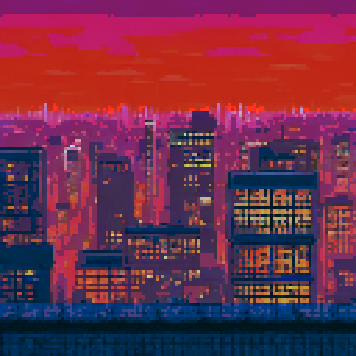 Rooftop filling in most the image, overlooking city in the background, gritty